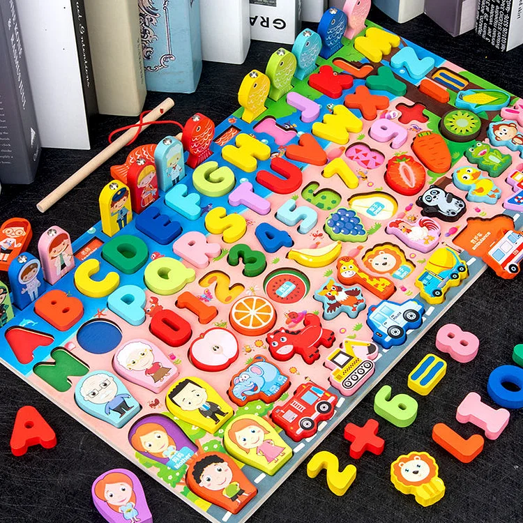 2021 Wooden Alphabet Puzzle-Mayoulove