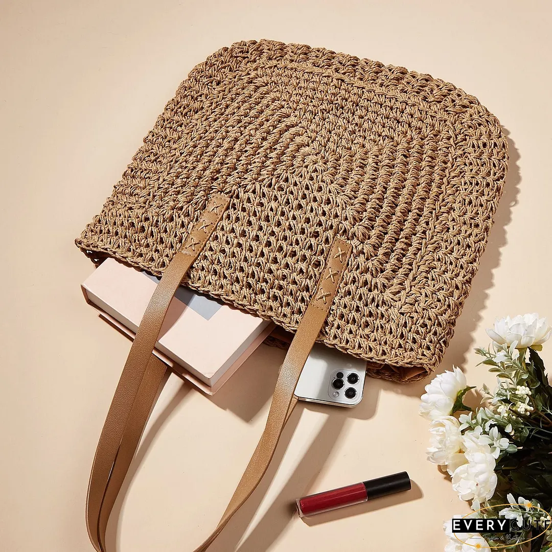 Straw Woven Bag Shoulder Woven Bag