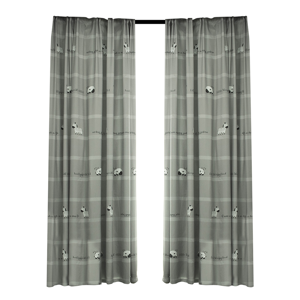 

Sanding Blackout Curtains Blind Panel Fabric Shading Drapes (Panda 1x2.5m, 501 Original