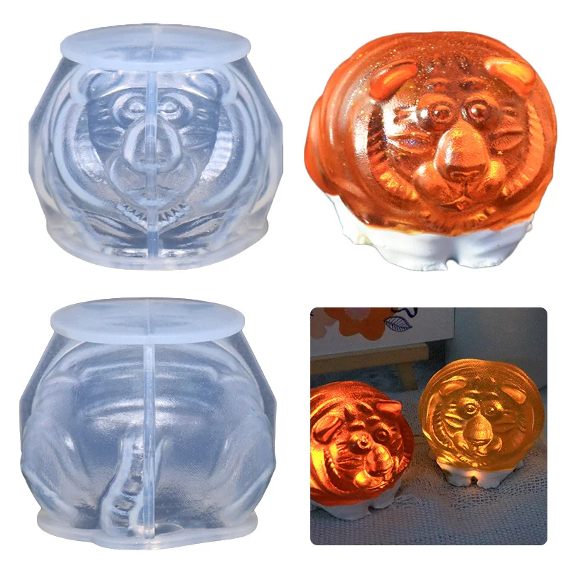 Fat Tiger Ornament Resin Mold