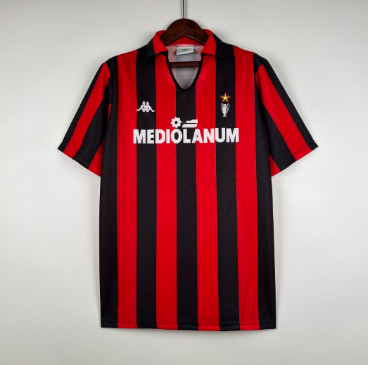 Retro AC Milan 89/90 Home football shirt