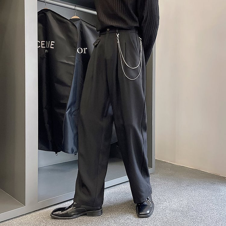 H1503P78 Metsoul Pants-dark style-men's clothing-halloween