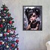 Diamond Painting-DIY Full Round Drill Cute Pet Girl