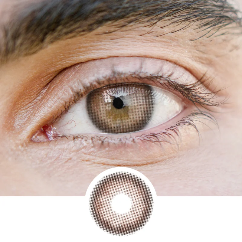 Men'Nana Brown(12 months) contact lenses