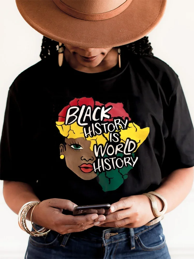 Wearshes Black History Is World History T Shirt