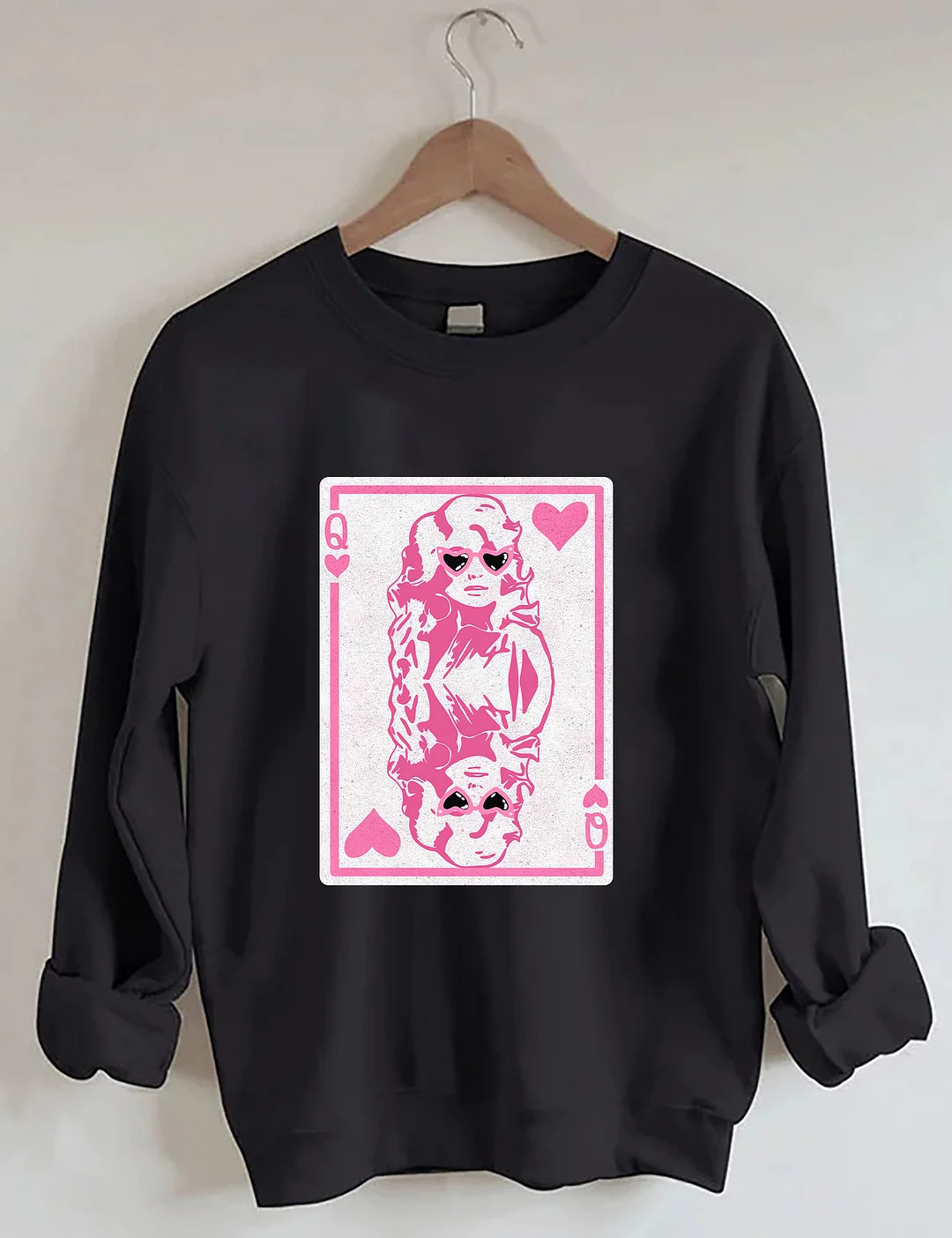Valentine's Day Queen Of Hearts Sweatshirt