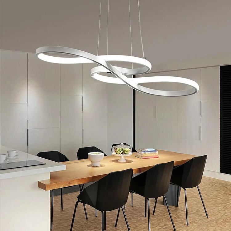 Ribbon LED Pendant Light Nordic Geometrical Linear Kitchen Lighting Dining Lighting Ceiling Lights - Appledas