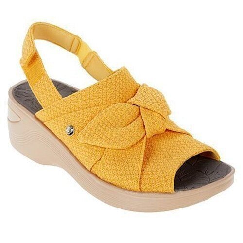 2022 Fashion Washable Bowknot Slingback Sandals For Women