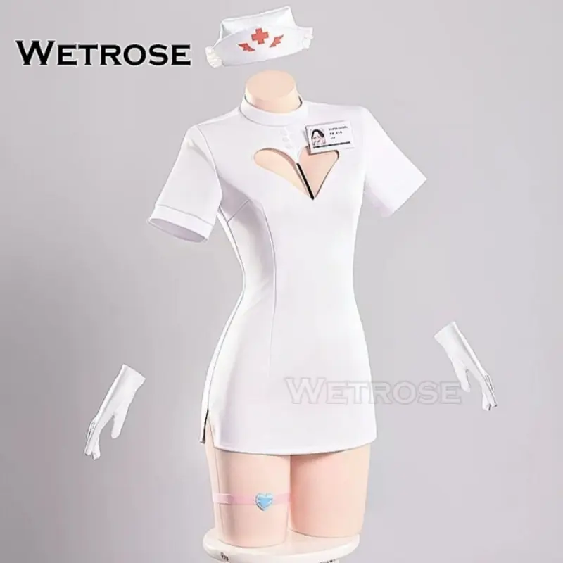 [Wetrose] In Stock Blue Archive Shimoe Koharu Nurse Uniform Game Outfit Cosplay Costume 