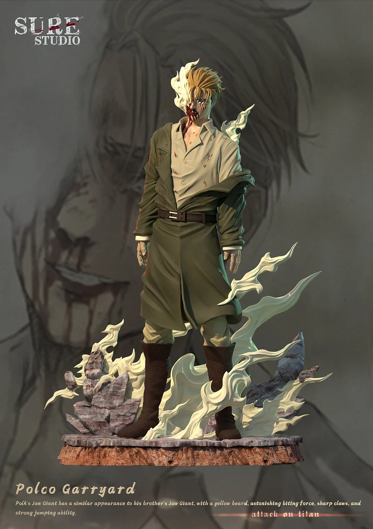 Sure Studio - Attack on Titan Porco Galliard 1/6 Statue(GK)-