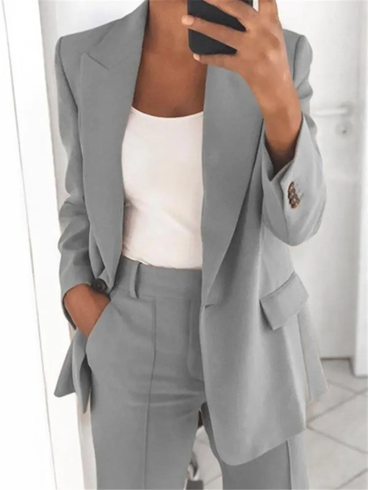 Uveng Uveng Autumn New Fashion Clip Repair Body Cardigan Temperament Blazer Woman