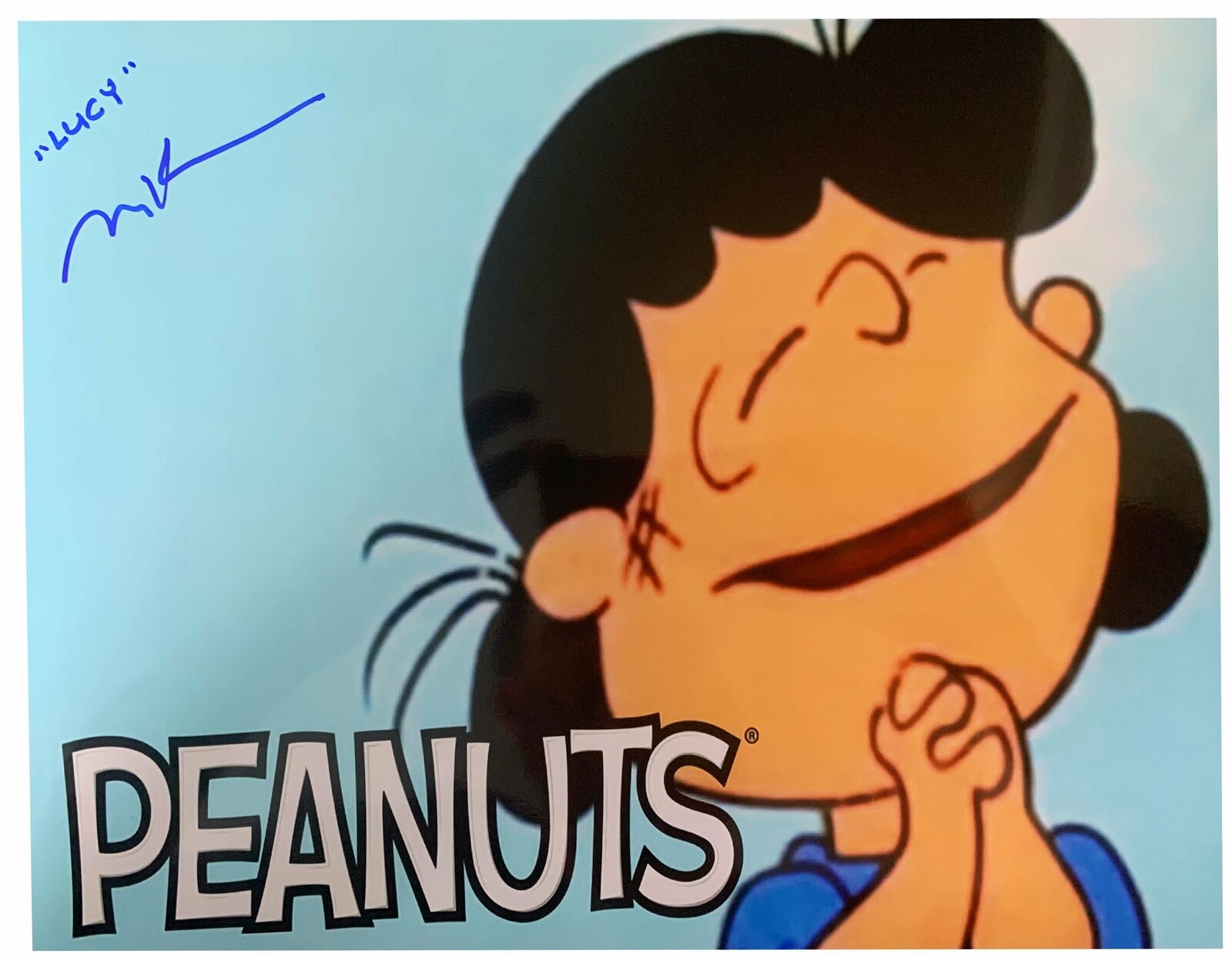 Melanie Kohn Signed 11x14 Photo Poster painting - Voice Of Lucy - Peanuts Edit - AWM COA