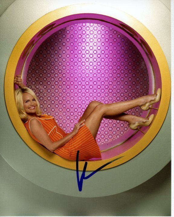 KRISTIN CHENOWETH Signed Autographed 8x10 Photo Poster painting