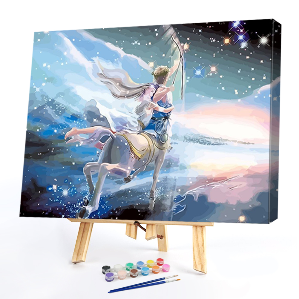 

40x50cm - Paint By Numbers Face Horse Body, 501 Original