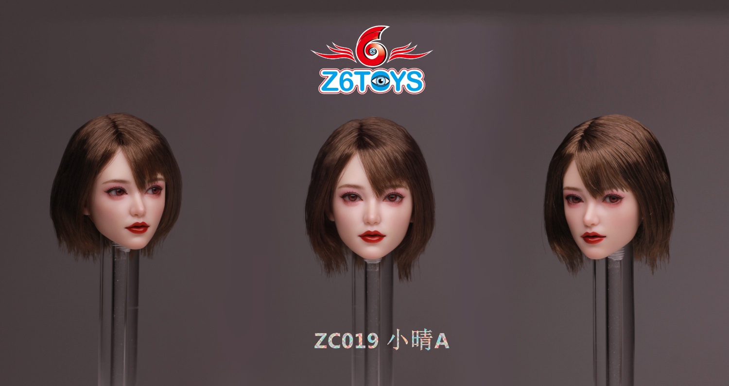人形 XIA Z6TOYS - Original 1/6 Asian movable eye beauty head