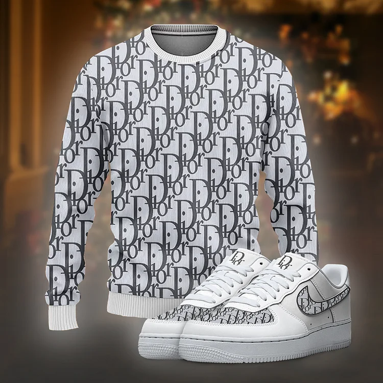 Premium DO Ugly Sweater Matching AF1 Sneaker Hot 2023 – ZWY+F8-TDP1010C56