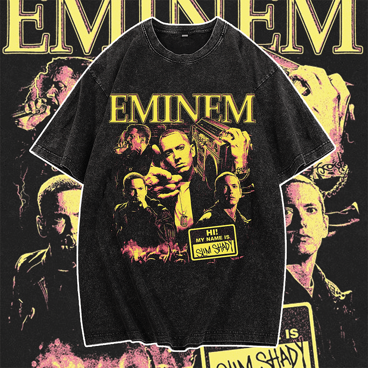 Davidhawaii100% Cotton Casual Vintage Rapper Street Tee - 100% Cotton