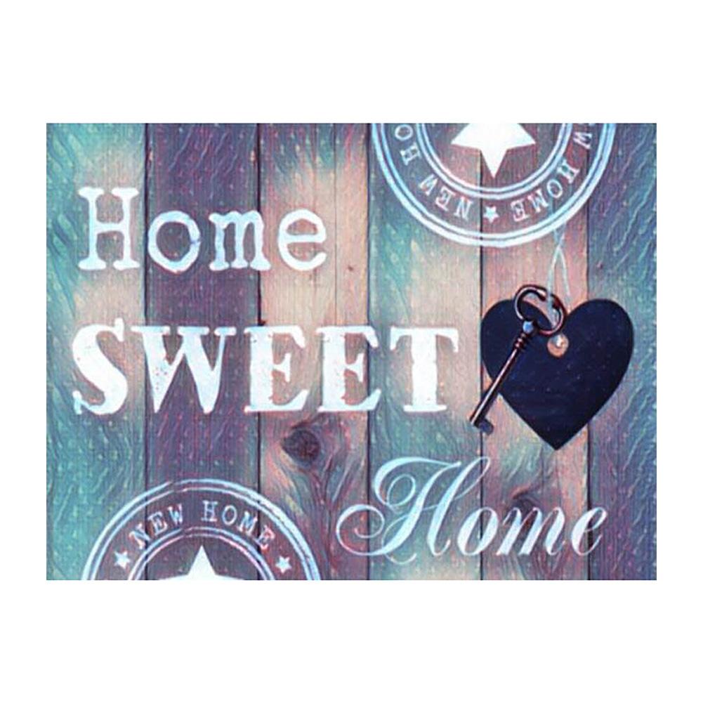 

40*30CM - Sweet Home - Round Drill Diamond Painting, 501 Original
