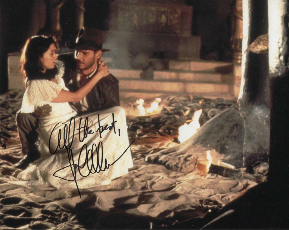 KAREN ALLEN SIGNED AUTOGRAPH 8X10 Photo Poster painting - RAIDERS OF THE LOST ARC, ANIMAL HOUSE