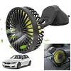 Car Fan Multi-Angle Rotatable Car Cooling Fan for Dashboard SUV RV Truck Sedan