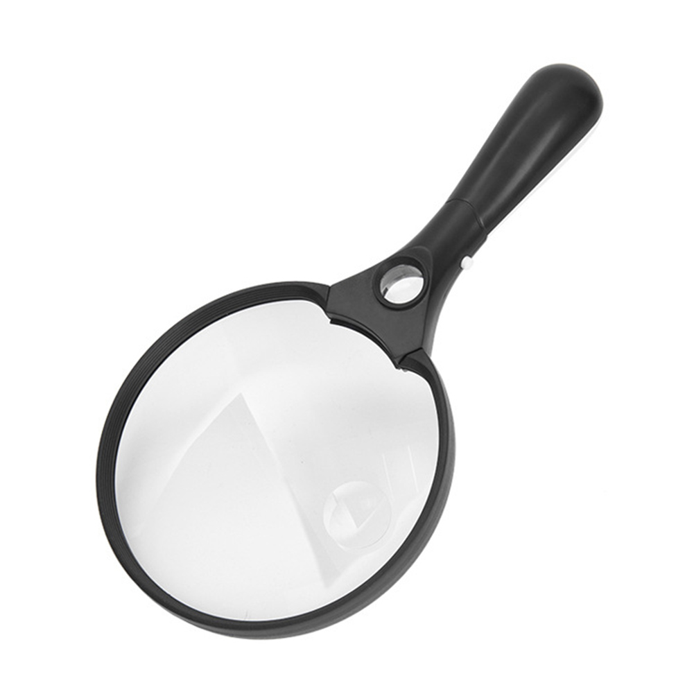 

2x/4x/25x Handheld Magnifying Glass Lens with 3LED Illuminated Magnifier, 501 Original