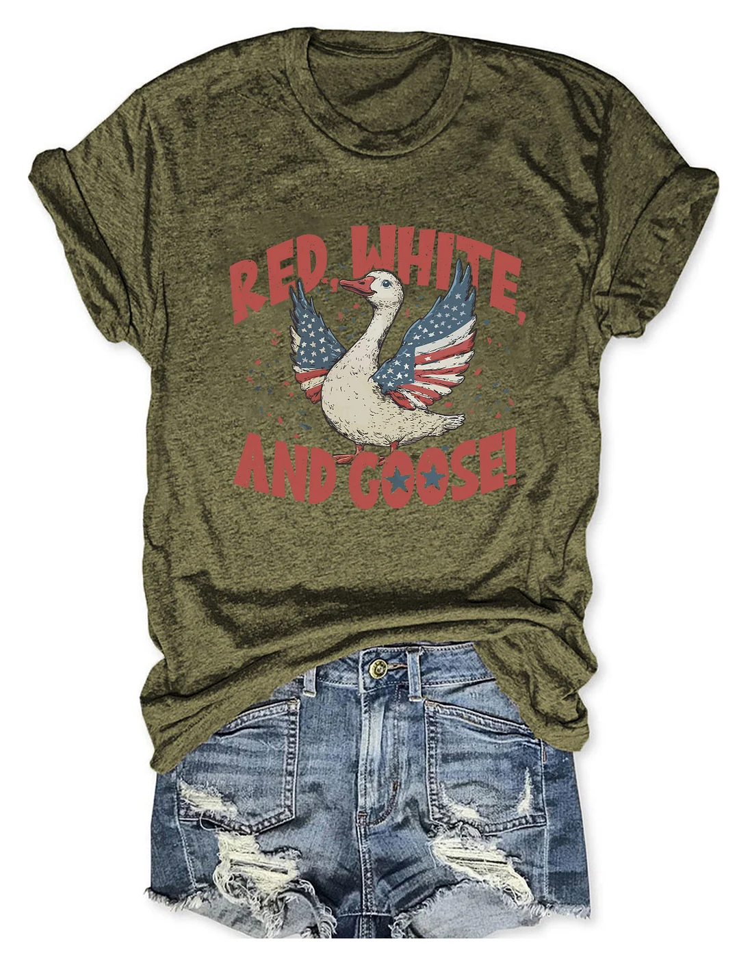 Patriotic Goose T-shirt