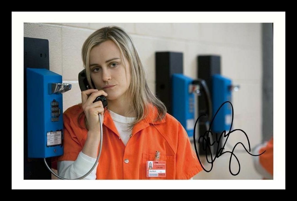 Taylor Schilling - Orange Is The New Black Autograph Signed & Framed Photo Poster painting 2