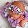 [Heartbeat💖 & Sound🔊] 17" Lifelike Hand-painted Hair Reborn Truly Newborn Baby Dolls Named Miranda - RBBI-Myrebornbabydoll&reg; Myrebornbabydoll&reg;