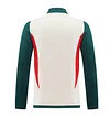 2023 Mexico Half-Pull Training Suit White - Green Soccer Jersey Set love fball