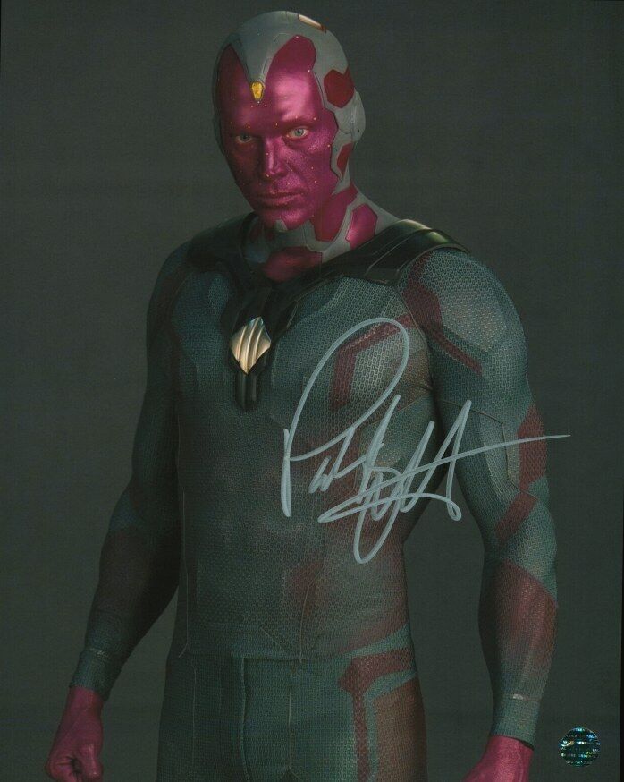 PAUL BETTANY Autographed Original 8x10 Photo Poster painting LOA TTM