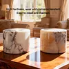 Marble LED Cordless Lamp Type-C Rechargeable Portable Ambient Lights Adjustable Light Modes for Home Office Travel Outing Social Occasions