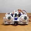 Arduino Bionic Eye Programmable Simulation Eye Mechanical Mobile Robot Intelligent Open Source（Eyeball color random）