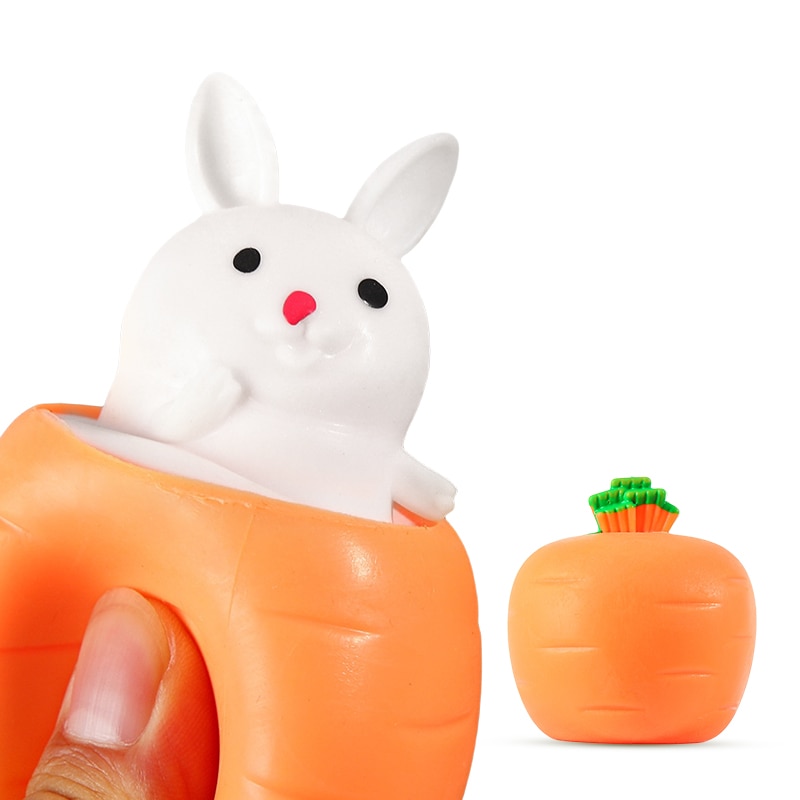 Radish rabbit pinch to reduce stress toys | 168DEAL
