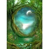 >SALE<(DB7019) 5D DIY Dream and moon Square Diamond Diamond Painting 20X30cm