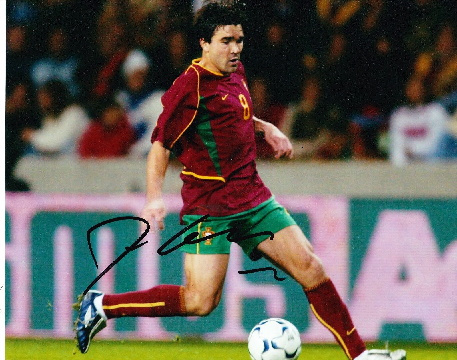 Deco Signed 10X8 Photo Poster painting Portugal Genuine Signature AFTAL COA (1161)