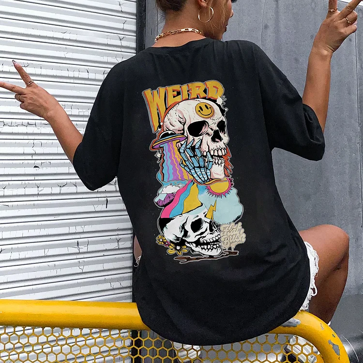 Weird Skeleton Women's T-shirt