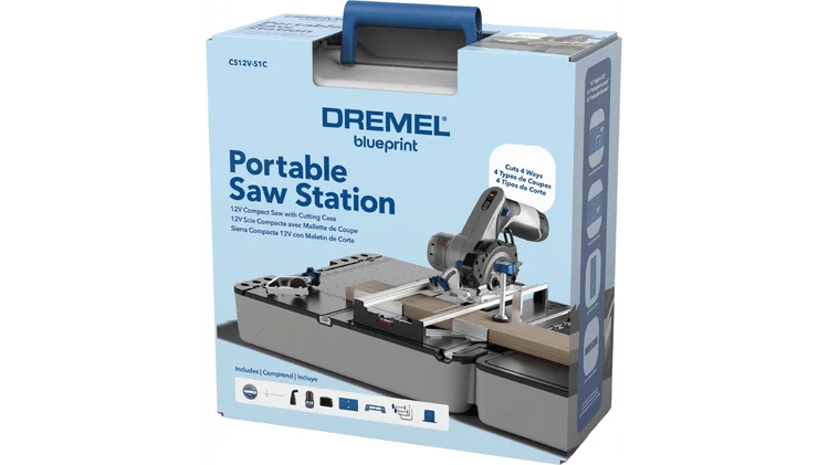 CS12V-S1C Stație de ferăstrău portabilă cu carcasă de tăiere și ferăstrău compact fără fir de 12V