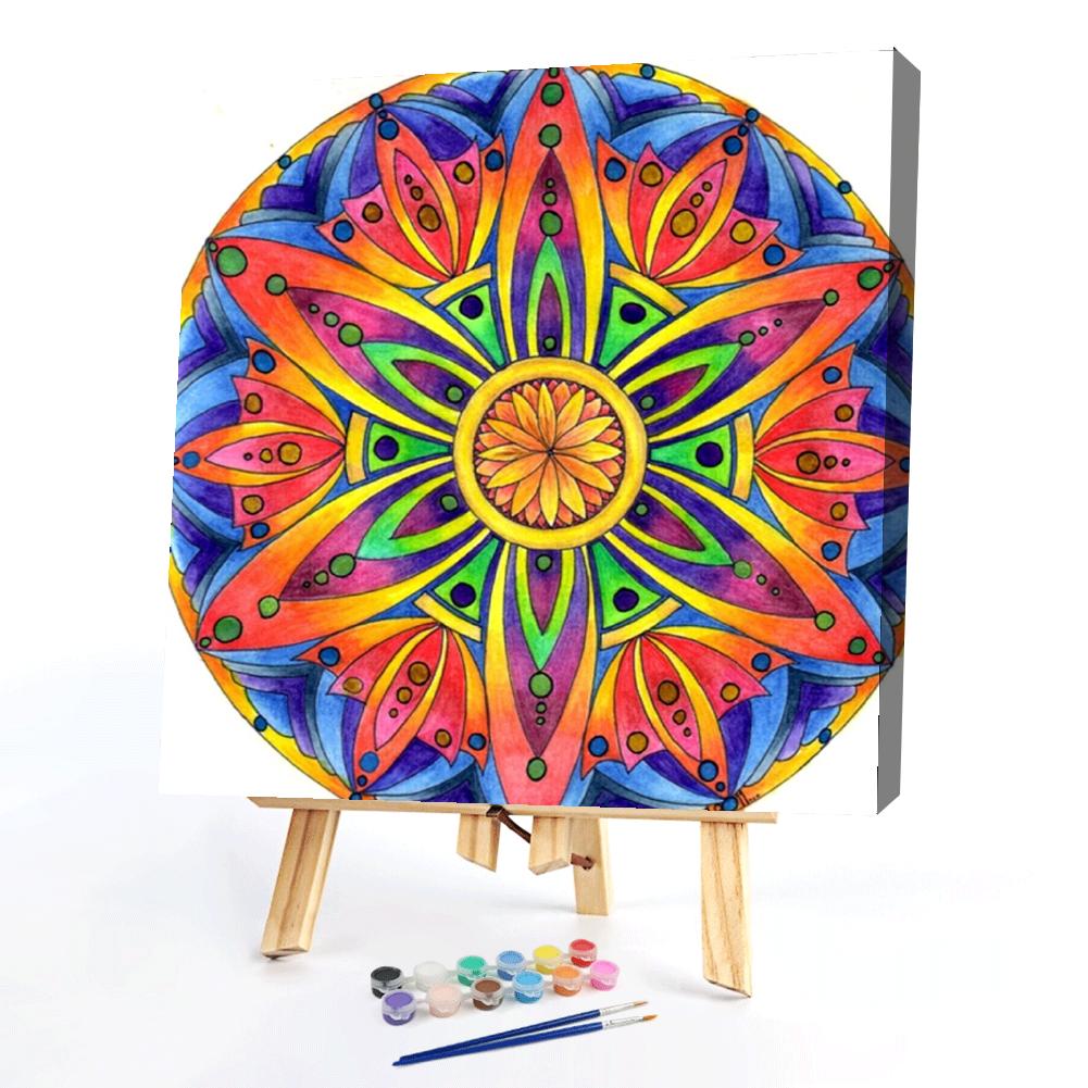 MandalaPaint By Numbers 40*40cm