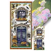 (Counted/Stamped)Halloween Balcony-14CT Cross Stitch 20*45cm/7.87*17.72in