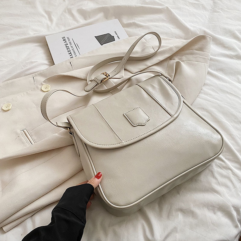 2024 New Niche Fashion Retro Large-capacity Briefcase