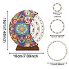 Diamond Painting Wooden Mandala Moon Perpetual Calendar