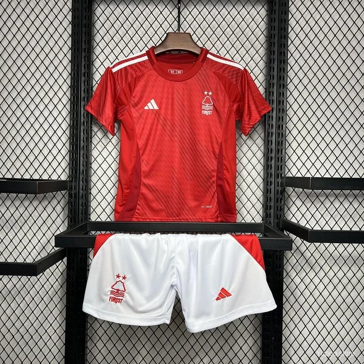 24/25 Kids Nottingham Forest Home Jersey 1:1 Thai Qualit