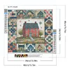 Houses-Full Round Diamond Painting 40*40CM