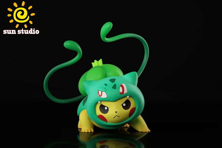 SUN Studio - Pokemon - Bulbasaur Cosplay Pikachu Statue(GK)-