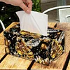 Wooden Colorful Pattern 5D Diamond Painting Tissue Holder Diamond Art Tissue Box