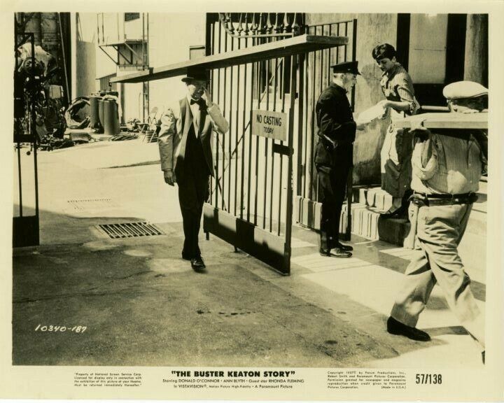 Donald O'Connor The Buster Keaton Story 1957 Original Press 8X10 Photo Poster painting