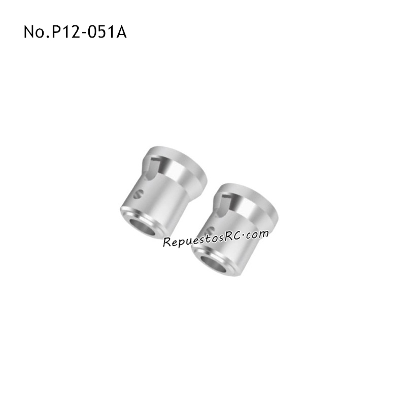 UDIRC UD1202 Piezas para coches RC Copa Receptora Diferencial Cepillada P12-051A