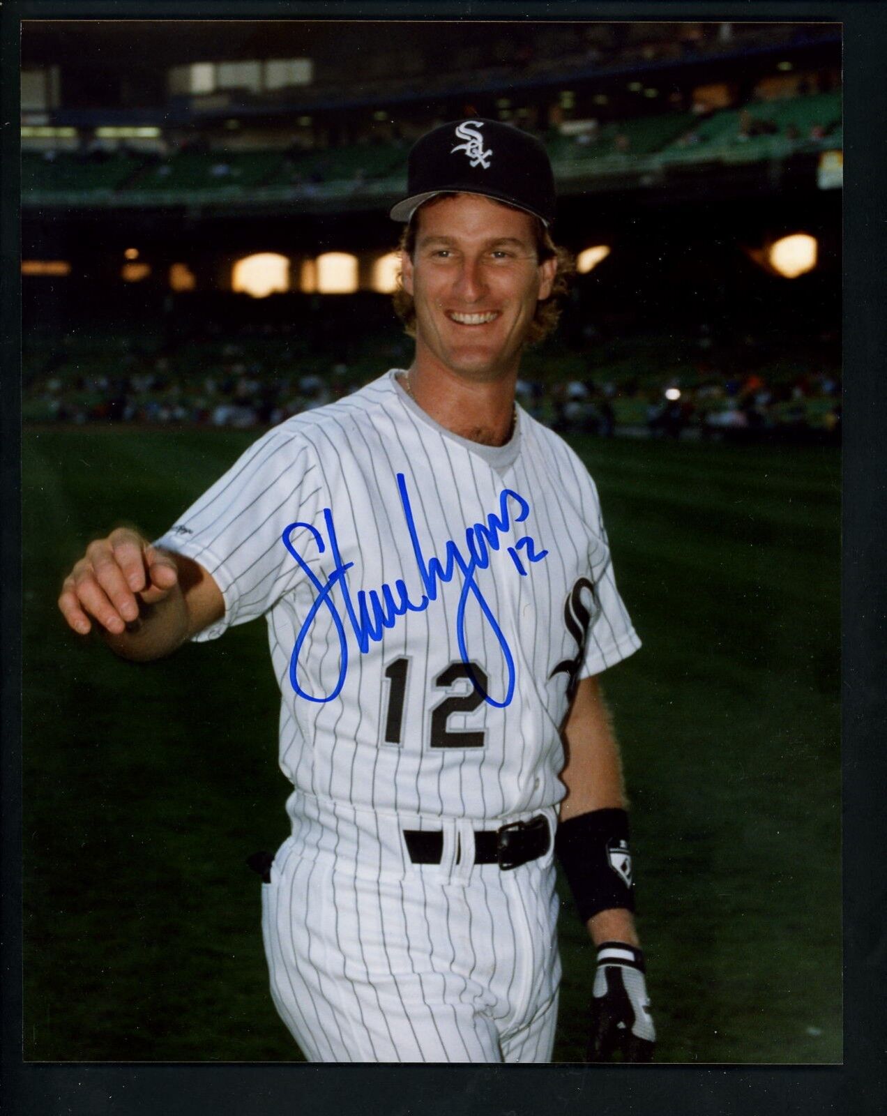 Steve Lyons Signed Autographed 8 X 10 Photo Poster painting Chicago White Sox