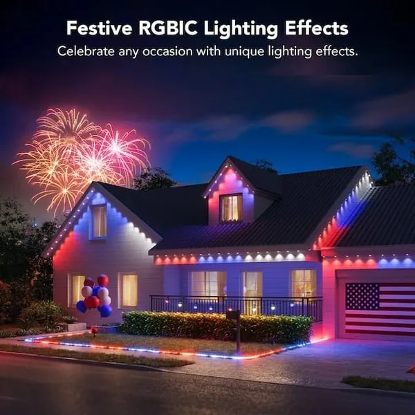 🎅Early Christmas 49%OFF -Smart Rainbow LED Permanent Outdoor Light