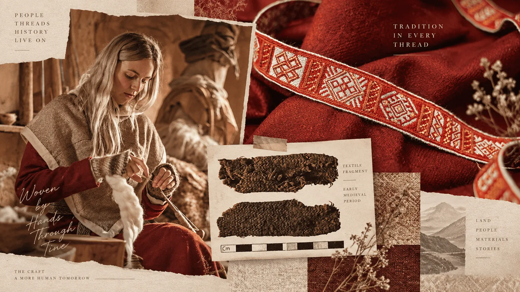 Viking Textile and Woolen Craftsmanship